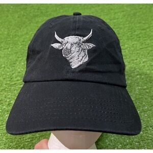 Zach Bryan Concert Hat 2023 Tour Bull Cap Black Embroidered Adjustable Dad Hat